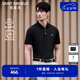 報喜鳥短袖POLO衫男裝【涼感匹馬棉】2025夏季新款商務(wù)休閑POLO衫衣服男 曜石黑 XL -50(180/100)