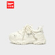 IEF/愛(ài)依服2025秋季新款美式時(shí)尚小眾設計感百搭低幫休閑運動(dòng)鞋 米白 38