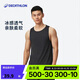 迪卡儂運(yùn)動背心男速干無袖休閑寬松透氣輕盈汗衫FIC ME4030142時尚黑XL