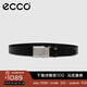 愛步（ECCO）男士禮盒禮盒皮帶 簡約金屬扣正裝腰帶 9105889 黑色910588990000 120cm