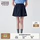 Teenie Weenie小熊女裝半身裙2025年夏季新款甜美少女感休閑蓬蓬裙 藏青色 M