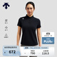 DESCENTE迪桑特WOMEN’S TRAINING系列女士短袖POLO衫 BK-黑色 M (165/84A)