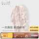 戴維貝拉新生兒爬服女寶寶春裝連體衣嬰兒棉哈衣包屁衣