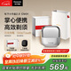松下（Panasonic）小方盒2.0無(wú)線(xiàn)剃須刀電動(dòng)便攜款往復式磁懸浮刮胡刀Type-c禮物男朋友CM31銀禮袋款