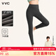 VVC打底褲女春秋外穿鯊魚安全褲顯瘦緊身瑜伽褲女高腰提臀魔術(shù)鉛筆褲 蜜臀褲星河灰（220g加絨款） L 【100-110斤】