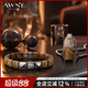 AWNL 【馬思唯同款】荷魯斯之眼項鏈男吊墜輕奢飾品送男友生日禮物 套裝-項鏈銀河鏈款+手鏈磁吸扣款 套裝-項鏈55cm+手鏈M碼