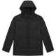 匹克羽絨服冬季鴨絨羽絨服情侶款連帽匹克羽絨服女新款保暖外套男 黑色男款 XL