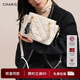CharisKitty小c&k菱格單肩包包女式2025新款輕奢手提包斜挎包節日輕奢禮物 Beige米白色 【CK節日專(zhuān)屬禮物】