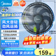 美的（Midea）電風(fēng)扇家用落地扇臥室循環(huán)大風(fēng)力臺(tái)式立式輕音搖頭直流變頻節(jié)能可拆易清洗空氣凈化扇 升級(jí)七葉40尺寸【3天1度電】