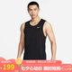耐克NIKE運動背心男子速干涼爽DRI-FIT背心春夏DV9814-010黑XL