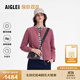 AIGLE【25年秋季新品】艾高全拉鏈厚實(shí)防風(fēng)抓絨衣女運動(dòng)休閑外套 蔓越莓色 BK105 建議拍大 38 165/88A
