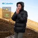Columbia哥倫比亞戶(hù)外25秋冬新品男子拒水金點(diǎn)鴨絨700蓬保暖羽絨服WM3592 010 黑色 L (180/100A)