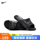 耐克NIKE外穿休閑鞋男一字沙灘鞋VICTORI ONE拖鞋CZ5478-001黑41