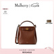 Mulberry【禮物】/瑪葆儷女包新款I(lǐng)slington 斜挎通勤水桶包 褐色