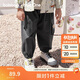巴拉巴拉balaOne寶寶長(cháng)褲男童工裝褲2025秋季寬松束腳褲戶(hù)外209325108103