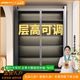 凈戈防曬陽(yáng)臺柜戶(hù)外儲物柜鋼制客廳雜物一體靠墻收納置物柜多層置物架 紳士灰-無(wú)懼比價(jià)-環(huán)保無(wú)異味 6層-長(cháng)120*深42*高185CM加厚加粗