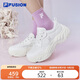 FILA FUSION斐樂潮牌女鞋海星2代厚底帆布鞋2025年運(yùn)動(dòng)鞋女