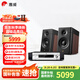 惠威（HiVi）新升級D3.1MKII家用客廳發(fā)燒級高保真無源音箱桌面書房三分頻HIFI音響 D3.1MKII+AD66DPRO