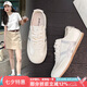 ZHR德訓(xùn)鞋女復(fù)古軟底低幫女鞋運(yùn)動(dòng)通勤休閑鞋子女 EJ55 米銀 38 
