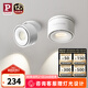 Paulmann P德國(guó)柏曼護(hù)眼嵌入式射燈折疊洗墻免打孔可調(diào)角度防眩無(wú)主燈 【射燈】7W-4000K-46°