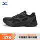 美津濃（MIZUNO）男女跑步運動鞋 緩震透氣 網(wǎng)面拼接 反光標識 RACER S 42碼