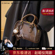 CinvaiKrose【趙昭儀同款】包包女包2025新款手提保齡球斜挎包教師節(jié)禮物生日 咖啡色【送女友老婆女生禮物走心】