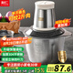 利仁（Liven）絞肉機(jī)家用料理機(jī)輔食機(jī)絞菜約3L多功能一體機(jī)攪拌機(jī)純銅電機(jī)電動切菜機(jī)不銹鋼杯 JRJ-S3592