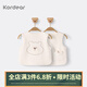 Kordear寶寶保暖絨馬甲秋冬季嬰兒小背心外穿嬰幼兒坎肩上衣 淺黃【一件裝】 66 cm