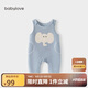 babylove寶寶背帶褲春秋外穿連體褲超萌可愛(ài)休閑長(cháng)褲洋氣嬰兒褲子