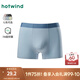 熱風(fēng)（Hotwind）男士?jī)?nèi)褲熱風(fēng)2025年春季新款零碳天絲TM纖維平角內(nèi)褲抑菌四角短褲 56淺藍(lán) 1條 L