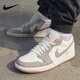 耐克（NIKE）男鞋 2025新款秋季AJ1籃球鞋時(shí)尚低幫板鞋耐磨輕便訓(xùn)練休閑運(yùn)動鞋 淡象牙白 AJ1 41