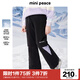 MiniPeace太平鳥(niǎo)童裝冬女童羽絨褲FBGKE4E57 黑色 140cm