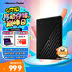 西部數(shù)據(jù)（WD）5TB 移動(dòng)硬盤(pán) USB3.0 My Passport隨行版2.5英寸 黑 機(jī)械硬盤(pán) 筆記本電腦外接 大容量加密存儲(chǔ)