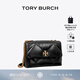 Tory Burch 湯麗柏琦 KIRA 菱格紋斜挎絎縫肩背包女包TB 154704 黑色 001 OS