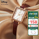 迪士尼（Disney）手表女簡約氣質(zhì)ins風復古防水方形腕表高中生女士手表MK-11605K