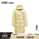 金羽杰羽絨服女中長(cháng)款冬季運動(dòng)休閑連帽寬松加厚新潮外套女士Y21808214