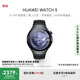 HUAWEI WATCH 5 46mm基礎(chǔ)款深錆色不銹鋼表殼蒼穹黑氟橡膠表帶首創(chuàng)X-TAP智感窗鴻蒙AI腕上小藝eSIM通信