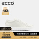 愛(ài)步（ECCO）【60周年限定款】休閑鞋女 簡(jiǎn)約厚底板鞋女 柔酷219203 HL 白色21920301007 37