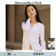 ABERCROMBIE & FITCH女裝經(jīng)典小麋鹿美式復(fù)古辣妹性感修身V領(lǐng)長(zhǎng)袖T恤KI139-5270 白色 M (165/96A)