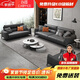 創(chuàng  )圣辦公室沙發(fā)商務(wù)會(huì )議接待會(huì )客區洽談簡(jiǎn)約現代休息辦公沙發(fā)茶幾組合