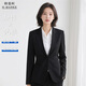 韓曼柯（HANMANKE）高端西裝外套女商務(wù)通勤面試職業(yè)正裝西服時(shí)尚高級感女士西裝套裝