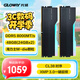 光威（Gloway）48GB(24GBx2) DDR5 8000 臺式機內存條 龍武 RGB燈條 海力士M-die CL38  星空黑