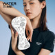 WATERTIME/水川 游泳八字夾板浮板成人漂浮板游泳板兒童初學(xué)者訓練裝備茶白