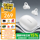 SANAG塞那F30【重磅新品】水滴弧無線藍(lán)牙耳機(jī)耳夾式開放式塞納藍(lán)牙耳機(jī)2025新款運(yùn)動跑步適用小米蘋果 云朵白【HIFI高音質(zhì)+無感舒適半入耳】
