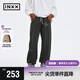 英克斯（inxx）Standby 潮牌冬新品寬松休閑褲情侶印花燈籠褲XMD4231551 深灰 M