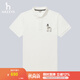 哈吉斯（HAZZYS）男裝【倫敦時(shí)裝周同款】夏款內搭短袖T恤男POLO衫ASTZE0BBE18 米黃色OW XL （180/100A 50）