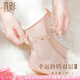 花影（HUAYING）輕奢銀足鏈女四葉草首飾品本命年轉(zhuǎn)運(yùn)七夕情人節(jié)生日禮物送女朋友 [璀璨鋯石]幸運(yùn)鈴鐺腳鏈+禮盒