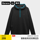 蕉內(nèi)【王一博同款】熱皮502+++男士速干連帽長(zhǎng)袖機(jī)能T恤秋冬運(yùn)動(dòng)上衣 黑色 L
