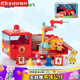 小豬佩奇消防車(chē)過(guò)家家仿真玩具云梯消防救援車(chē)兒童玩具車(chē)3-6歲生日禮物
