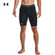 安德瑪（Under Armour）HeatGear Armour男子訓練運動(dòng)緊身中褲1361602 黑色001 L